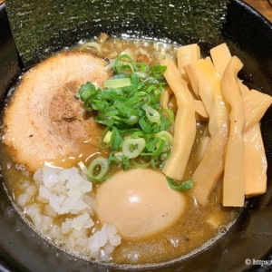 横浜・戸塚「麺や 幸村」再訪！焼き煮干しラーメンに初トライ