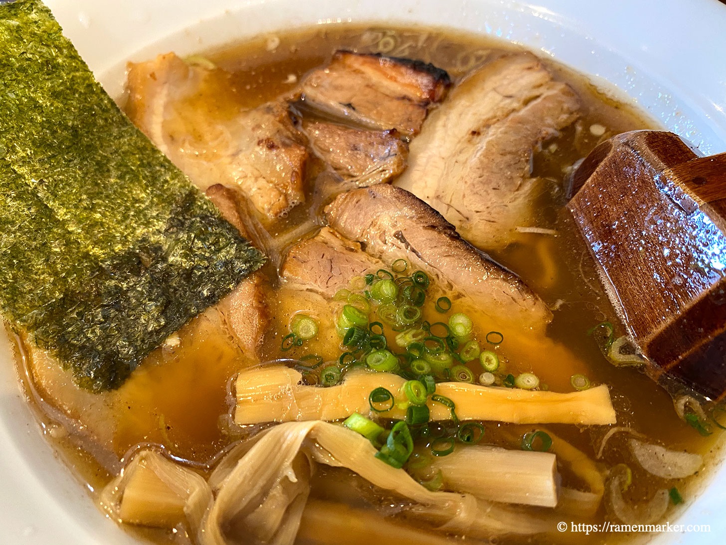 バラ肉チャーシュー麺 チャーシュー