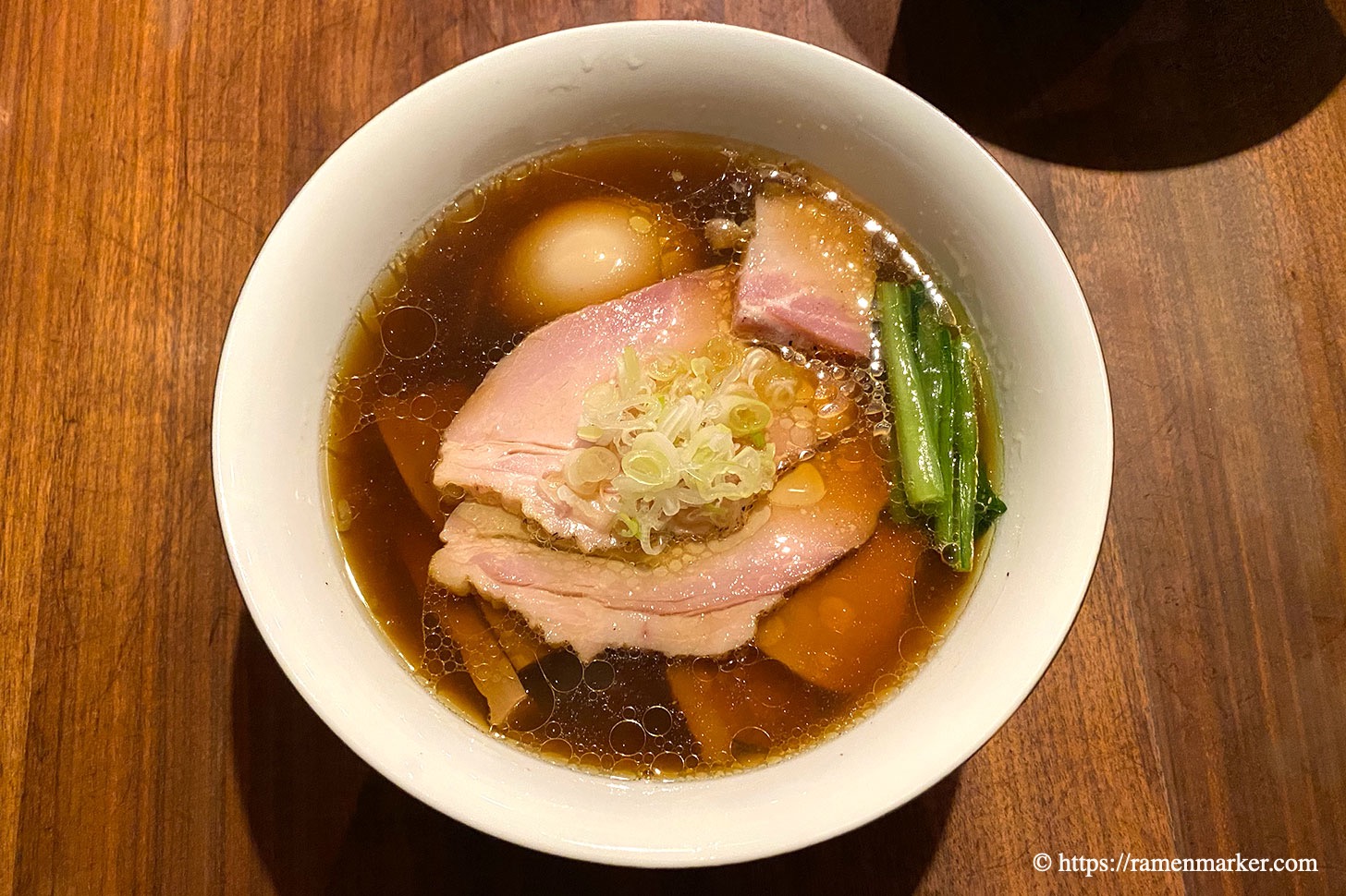 らぁめん鴇（とき）特製醤油ラーメン